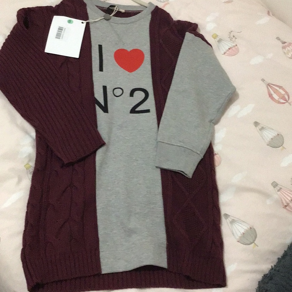 N21 girls sweater dress